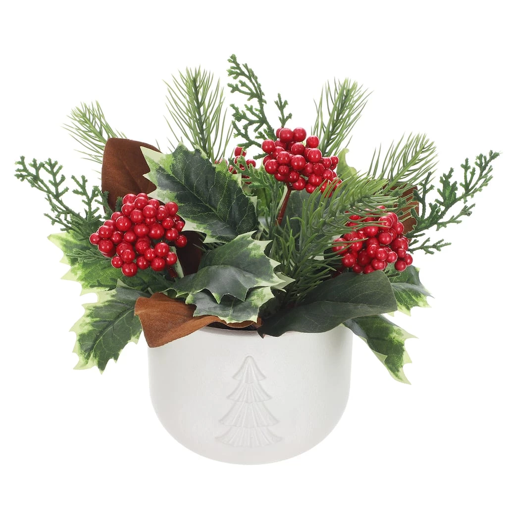 Flash Sale ✔️ 10" Mixed Pine, Berries & Foliage Arrangement by Ashland® ✔️ 3 Flash Sale ✔️ 10" Mixed Pine, Berries & Foliage Arrangement by Ashland® ✔️
