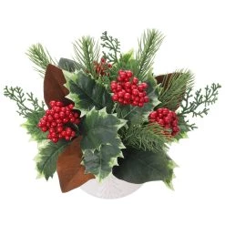 Flash Sale ✔️ 10" Mixed Pine, Berries & Foliage Arrangement by Ashland® ✔️ 6 Flash Sale ✔️ 10" Mixed Pine, Berries & Foliage Arrangement by Ashland® ✔️ -Ashland Sales 10698893 2