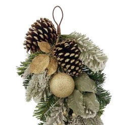 Flash Sale 💯 24" Pine & Gold Ornament Teardrop Swag by Ashland® 😍 5 Flash Sale 💯 24" Pine & Gold Ornament Teardrop Swag by Ashland® 😍 -Ashland Sales 10698894 2