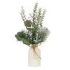 New 💯 16" Berry & Pine Needle Arrangement in Ceramic Vase by Ashland® ⭐ -Ashland Sales 10698903 1