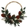 Brand new 💯 24" Pine, Berry & Eucalyptus Bead Hoop Wreath by Ashland® 😉 -Ashland Sales 10698908 1