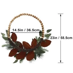 Brand new 💯 24" Pine, Berry & Eucalyptus Bead Hoop Wreath by Ashland® 😉 7 Brand new 💯 24" Pine, Berry & Eucalyptus Bead Hoop Wreath by Ashland® 😉 -Ashland Sales 10698908 3