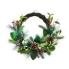 Buy 😀 24" Eucalyptus & Blueberry Half Wreath by Ashland® 💯 -Ashland Sales 10698915 1