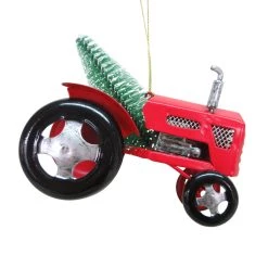 Best reviews of 😀 Red Tractor Metal Ornament by Ashland® 🛒