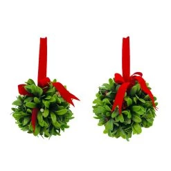 Outlet ⭐ Assorted Kissing Ball Artificial Mistletoe Wall Décor by Ashland® 🔥