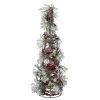 Promo 😉 16" Frosted Pine Leaf & Berry Tabletop Tree by Ashland® 🧨