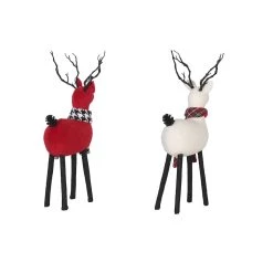 Hot Sale ⭐ Assorted 18" Deer with Scarf Tabletop Accent by Ashland® 🎁 -Ashland Sales 10699020 2