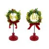 Budget 👏 Assorted 10.8'' Wreath on Stand Tabletop Décor by Ashland® 💯 -Ashland Sales 10699023 1