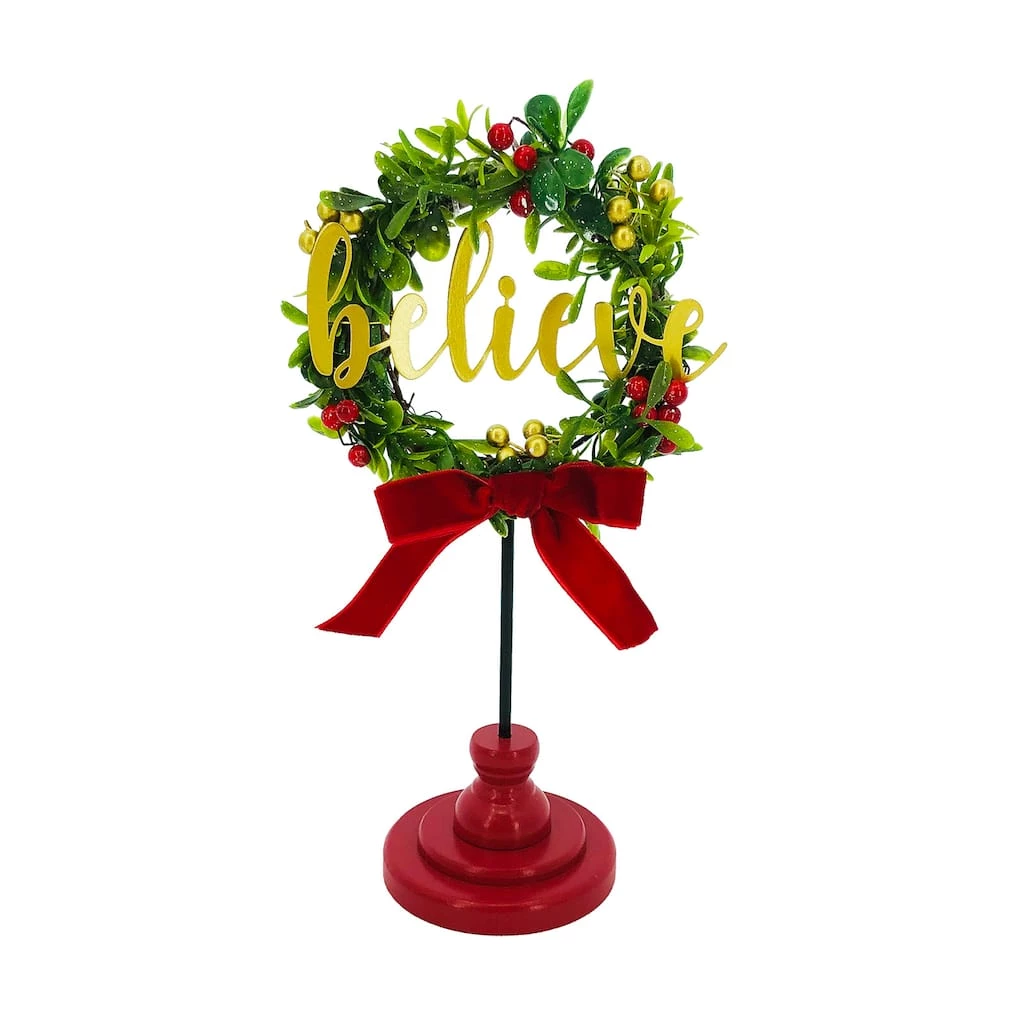 Budget 👏 Assorted 10.8'' Wreath on Stand Tabletop Décor by Ashland® 💯 5 Budget 👏 Assorted 10.8'' Wreath on Stand Tabletop Décor by Ashland® 💯 - Image 3