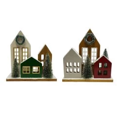 Flash Sale 🎁 Assorted 9.5" 🎄 Christmas Cottage House by Ashland® ⭐
