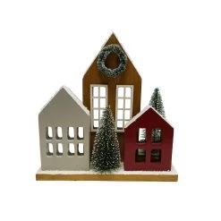 Flash Sale 🎁 Assorted 9.5" 🎄 Christmas Cottage House by Ashland® ⭐ -Ashland Sales 10699028 4