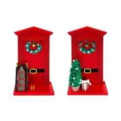 Best deal 😀 Assorted 12.4'' Door with Santa Belt Tabletop Décor by Ashland® ✔️