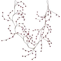 New ⌛ 5ft. Red Berry Coiled Garland by Ashland® 😀 -Ashland Sales 10699053 4