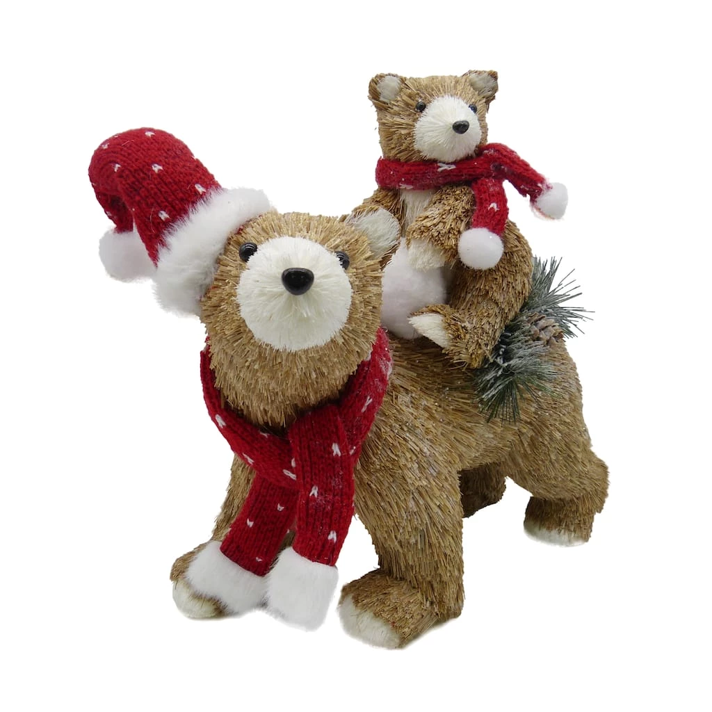 Top 10 ✔️ 11.8" 🎄 Christmas Big Bear & Baby Bear Accent by Ashland® 🎁 3 Top 10 ✔️ 11.8" 🎄 Christmas Big Bear & Baby Bear Accent by Ashland® 🎁