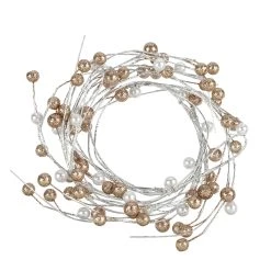 Buy 🛒 5ft. Berry With Champagne Pearl Coiled Garland by Ashland® 🎁