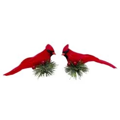 Wholesale ✔️ Cardinals on Pine Branch Accents by Ashland®, 2ct. 💯 -Ashland Sales 10699078 3