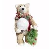 New 🔥 9" Standing Bear Accent with 🔔 Christmas Foliage by Ashland® ❤️ -Ashland Sales 10699090 1