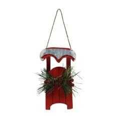Promo 👏 Assorted Metal Sled Ornament by Ashland® 🎁 -Ashland Sales 10699176 3