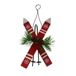 Discount 🎁 Assorted Wooden Ski Ornament by Ashland® ✔️ -Ashland Sales 10699182 3