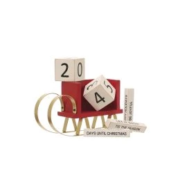 Wholesale 👏 8" Sleigh Countdown Tabletop Accent by Ashland® 🔔 -Ashland Sales 10699184 4