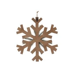Discount 🌟 Snowflake with Pinecone Wall Décor by Ashland® 👏 -Ashland Sales 10699213 3