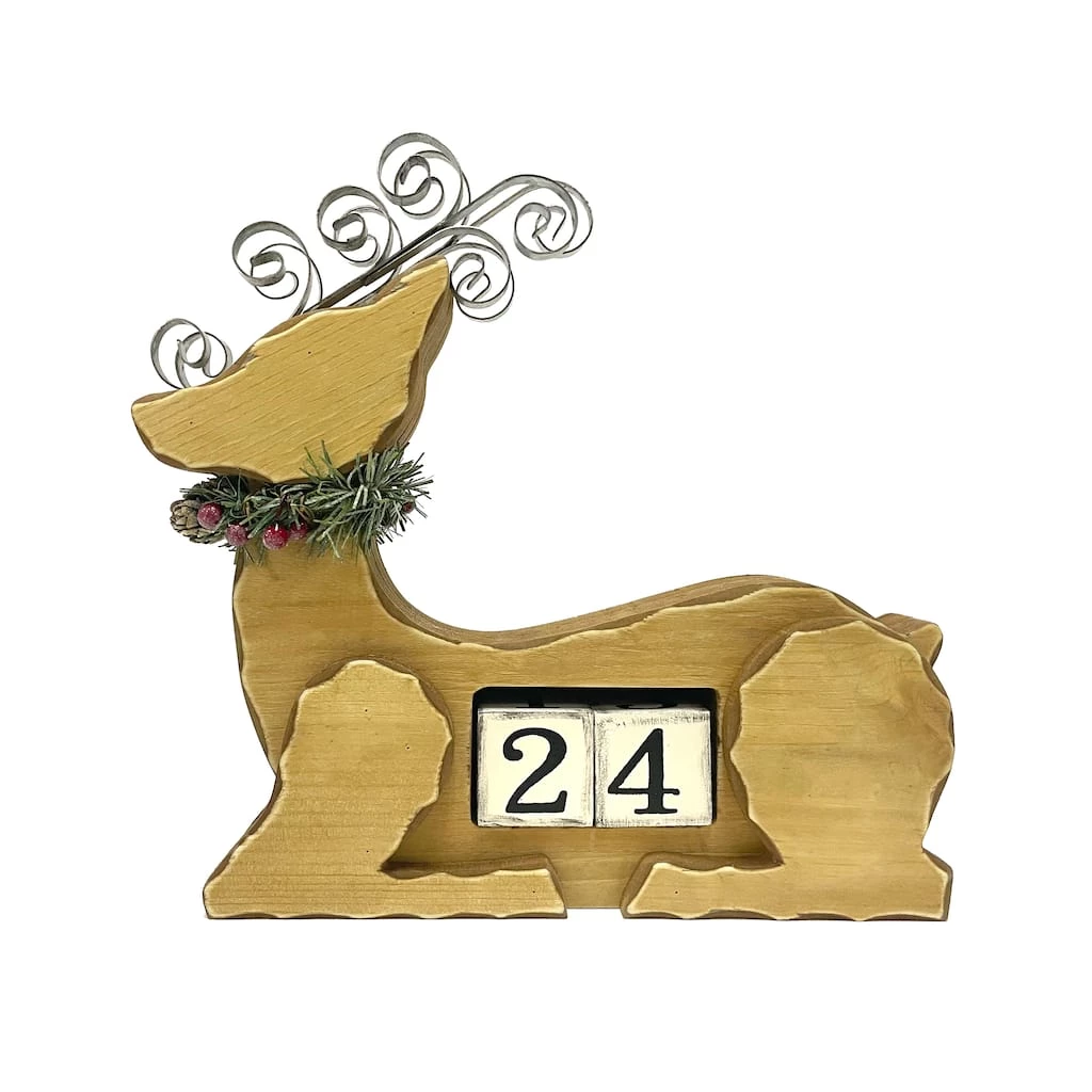 Coupon 🎁 Assorted 11" 🎄 Christmas Countdown Tabletop Deer by Ashland® 👏 4 Coupon 🎁 Assorted 11" 🎄 Christmas Countdown Tabletop Deer by Ashland® 👏 - Image 2
