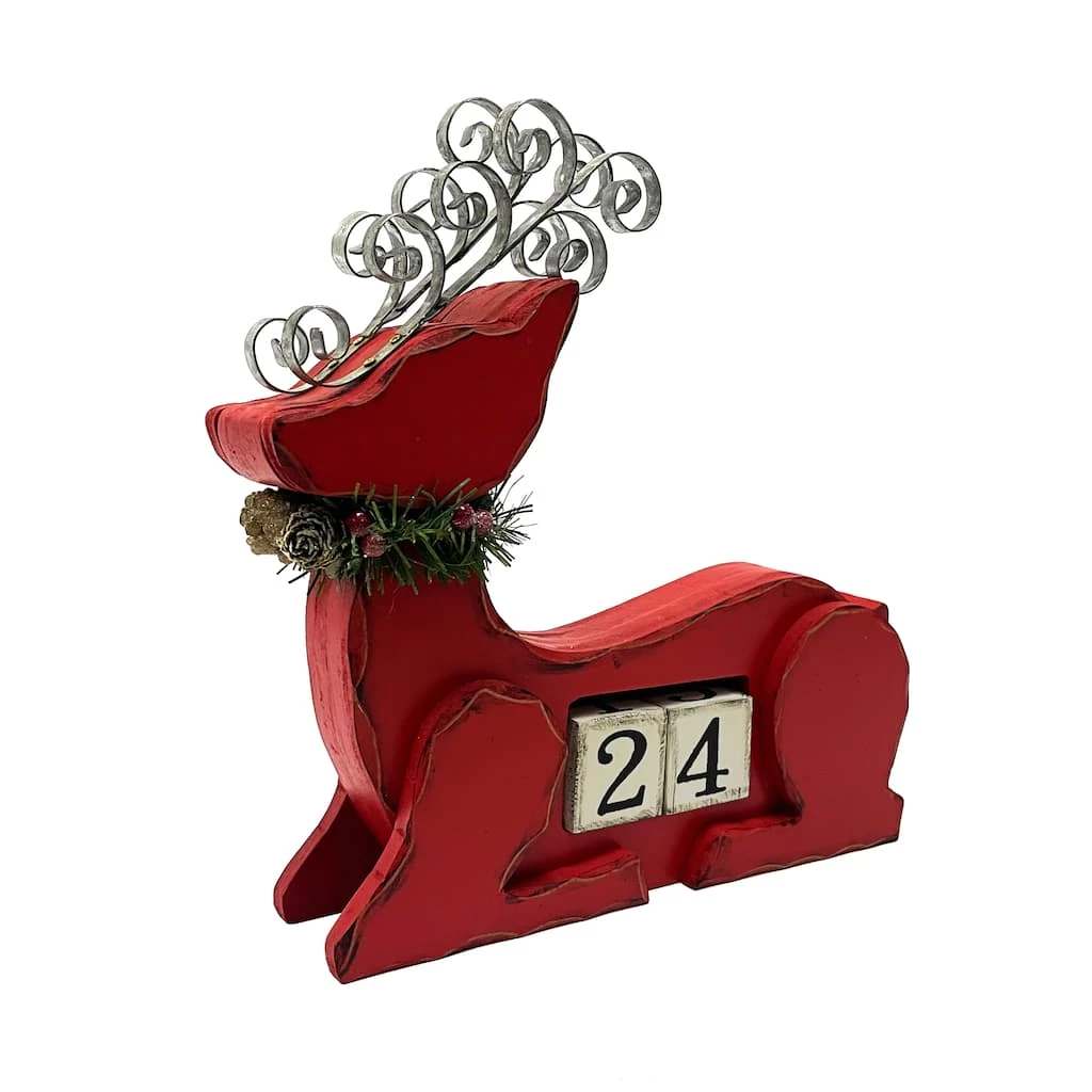 Coupon 🎁 Assorted 11" 🎄 Christmas Countdown Tabletop Deer by Ashland® 👏 5 Coupon 🎁 Assorted 11" 🎄 Christmas Countdown Tabletop Deer by Ashland® 👏 - Image 3
