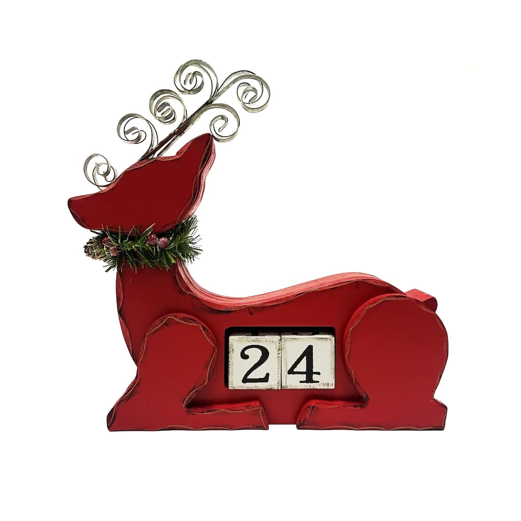 Coupon 🎁 Assorted 11" 🎄 Christmas Countdown Tabletop Deer by Ashland® 👏 7 Coupon 🎁 Assorted 11" 🎄 Christmas Countdown Tabletop Deer by Ashland® 👏 - Image 5
