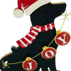 Outlet 🔥 10'' 🔔 Christmas 🐶 Dog with Joy Tabletop Décor by Ashland® 💯 -Ashland Sales 10699272 2