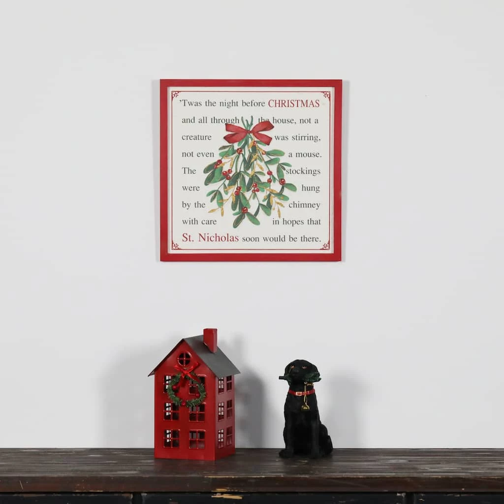 Hot Sale β 10" Red House With Wreath Tabletop Decoration by Ashland® π 5 Hot Sale β 10" Red House With Wreath Tabletop Decoration by Ashland® π - Image 3