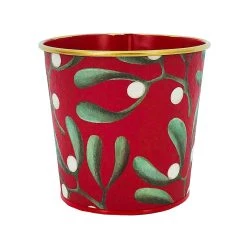 Flash Sale 🥰 Assorted 4'' Mistletoe Bucket 🎄 Christmas Tabletop Décor by Ashland® 😀 -Ashland Sales 10699293 4