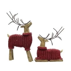 Flash Sale ⭐ Assorted 11.5" Tabletop Deer with Sweater by Ashland® 🤩