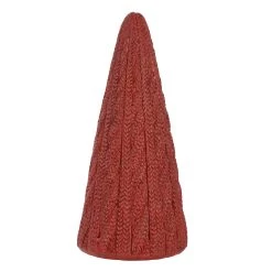 Deals 🎁 8" Red Cable Knit Tabletop Tree by Ashland® 😍