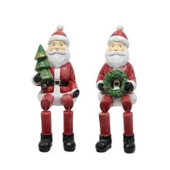 Best Pirce ⌛ Assorted 9.5" Sitting Tabletop Santa by Ashland® 🔔