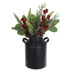 Deals 🤩 14" Mixed Pine, Pinecone & Berry Arrangement by Ashland® ❤️