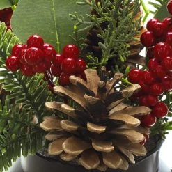 Deals 🤩 14" Mixed Pine, Pinecone & Berry Arrangement by Ashland® ❤️ -Ashland Sales 10699351 3
