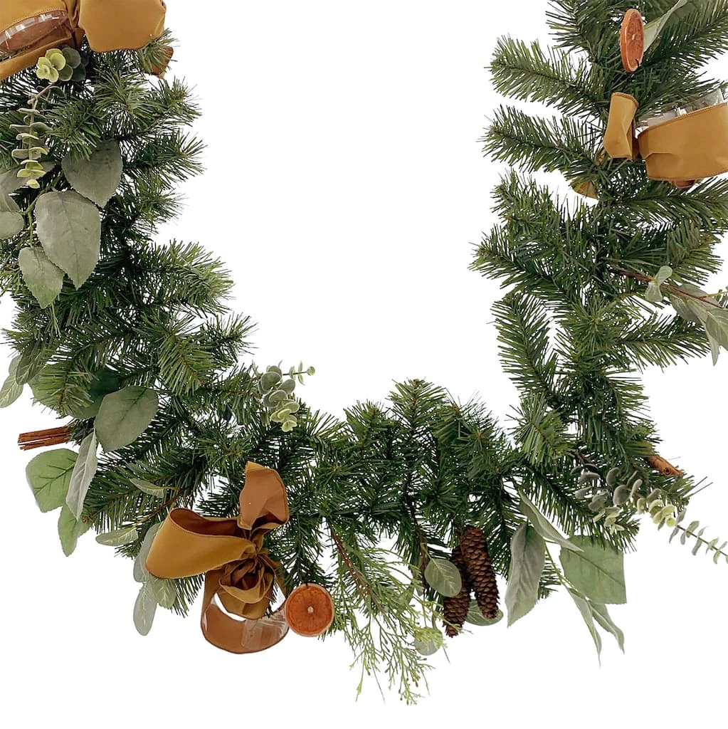 Promo ❤️ 6ft. Holiday Spice Pine Garland by Ashland® ✔️ 3 Promo ❤️ 6ft. Holiday Spice Pine Garland by Ashland® ✔️