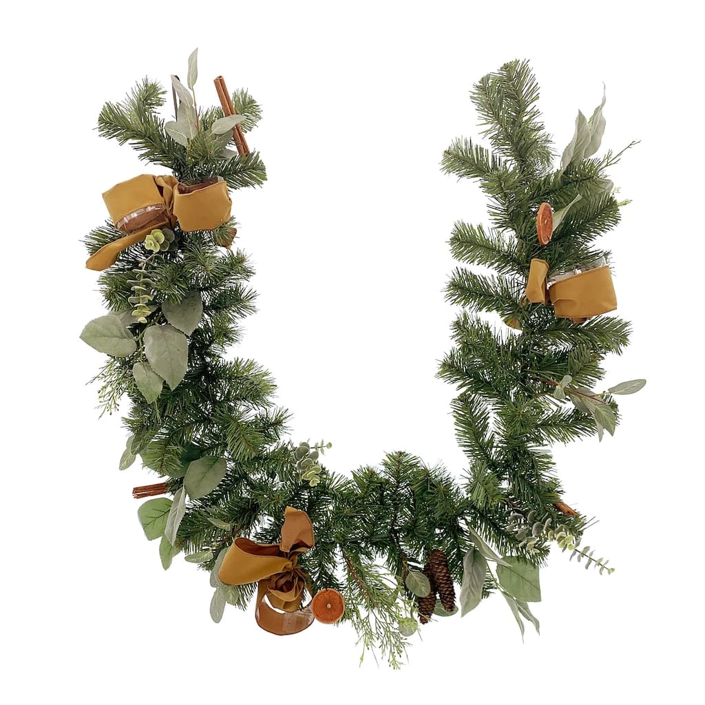 Promo ❤️ 6ft. Holiday Spice Pine Garland by Ashland® ✔️ 4 Promo ❤️ 6ft. Holiday Spice Pine Garland by Ashland® ✔️ - Image 2