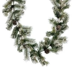 Discount 😀 6ft. Flocked Balsam Fir Garland by Ashland® 😍