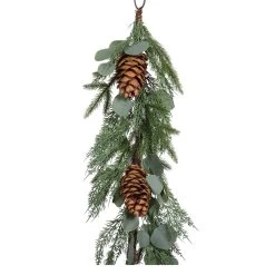 Best Pirce ✔️ 6ft. Mixed Pine, Pinecone & Eucalyptus Garland by Ashland® 🔥