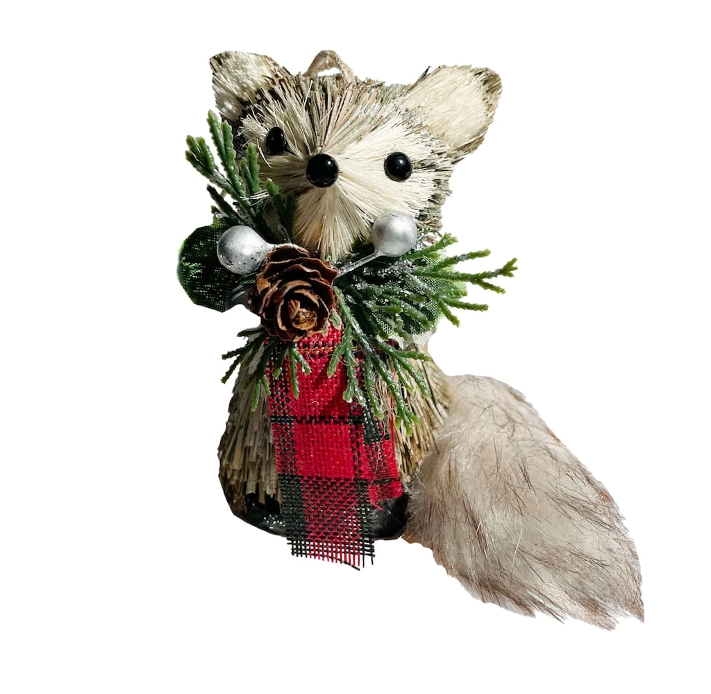 New π₯ 4'' Fox with Plaid Scarf β Christmas Ornament by Ashland® π 3 New π₯ 4'' Fox with Plaid Scarf β Christmas Ornament by Ashland® π