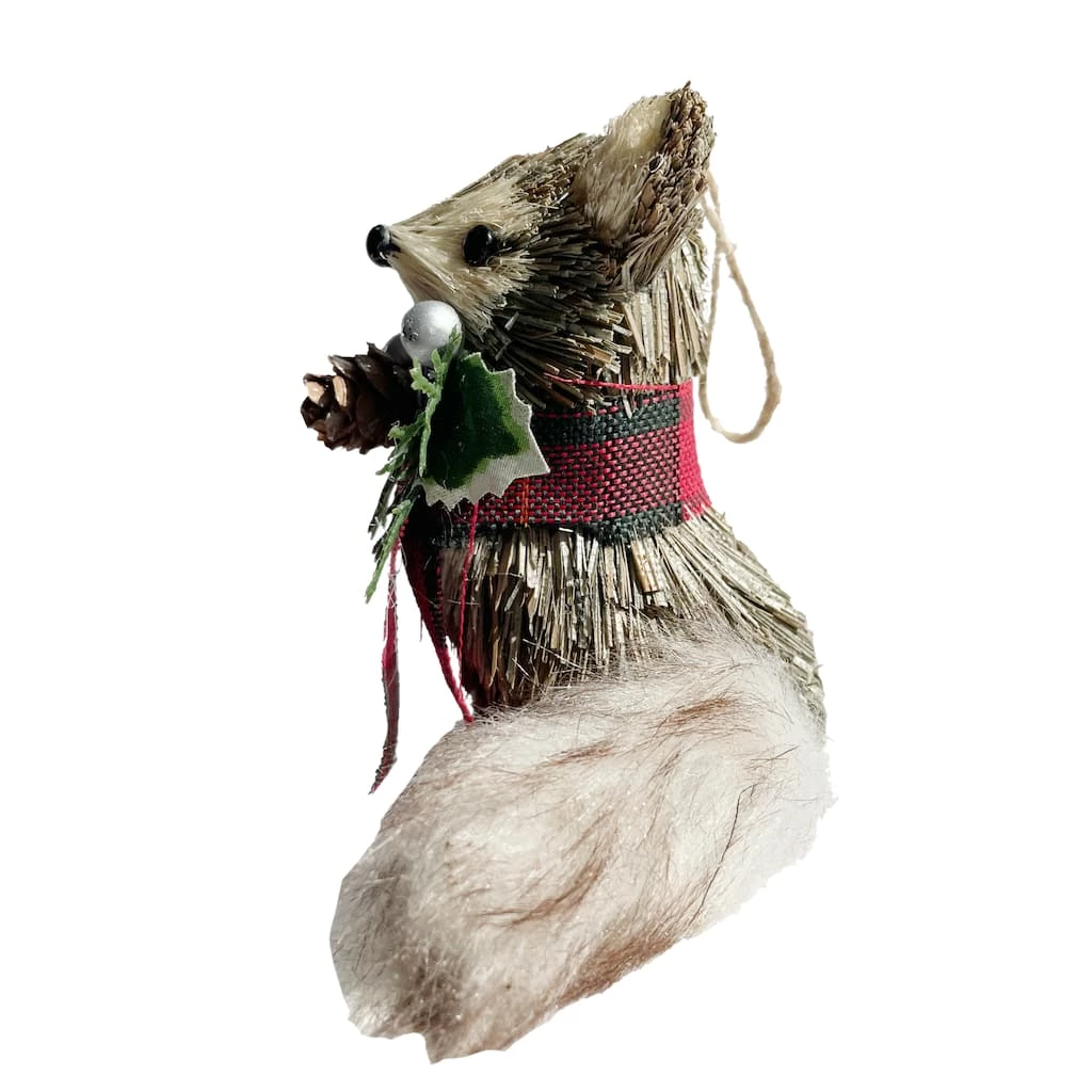 New π₯ 4'' Fox with Plaid Scarf β Christmas Ornament by Ashland® π 4 New π₯ 4'' Fox with Plaid Scarf β Christmas Ornament by Ashland® π - Image 2