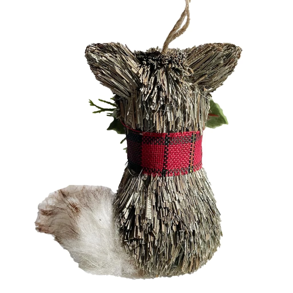 New π₯ 4'' Fox with Plaid Scarf β Christmas Ornament by Ashland® π 5 New π₯ 4'' Fox with Plaid Scarf β Christmas Ornament by Ashland® π - Image 3