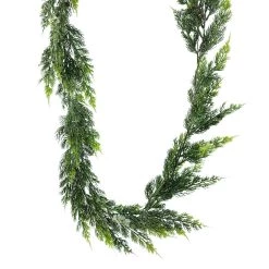 Wholesale ✔️ 6ft. Icy Juniper with Pinecone Garland by Ashland® ✔️