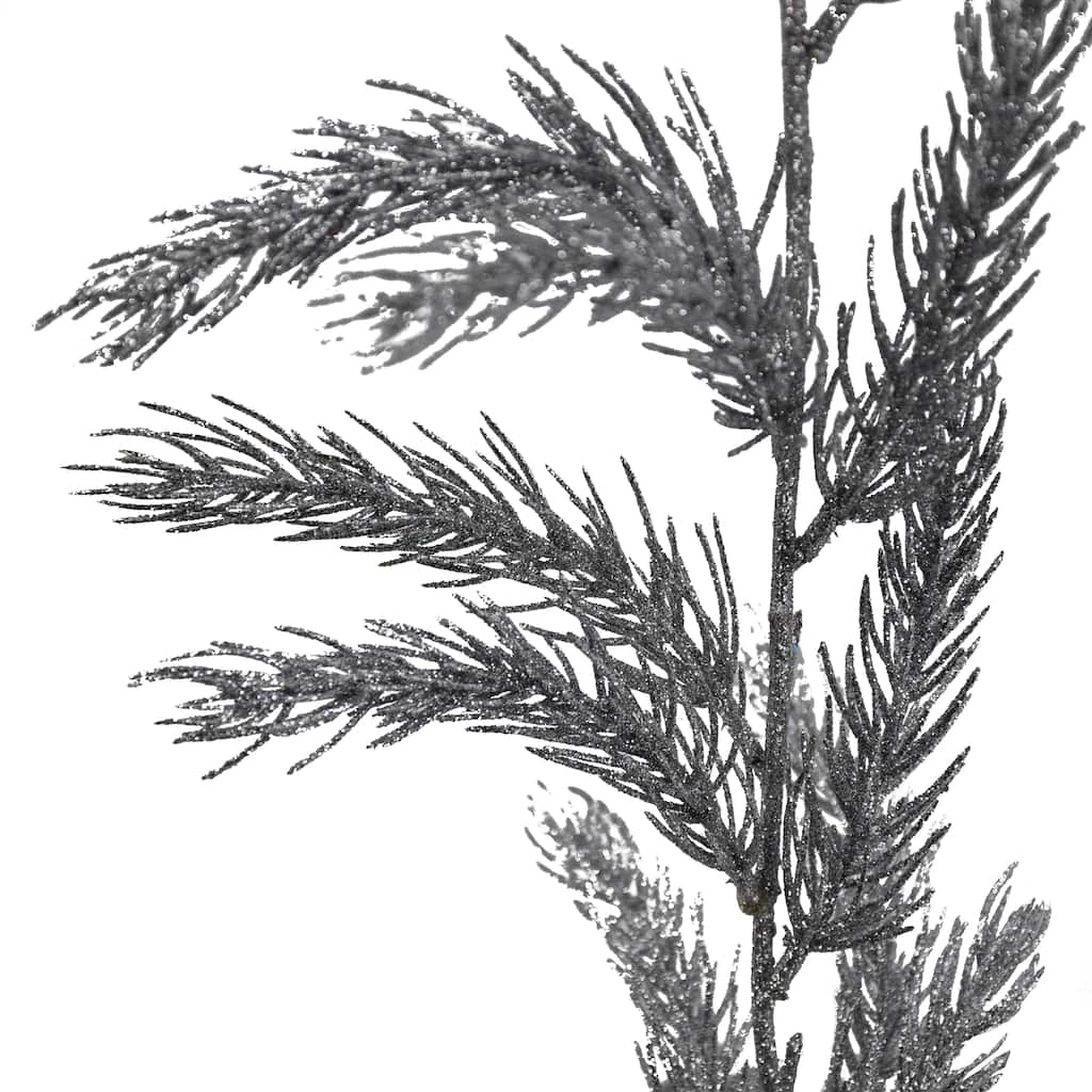 Best Pirce ✨ 6ft. Silver Glitter Pine Garland by Ashland® 😍 5 Best Pirce ✨ 6ft. Silver Glitter Pine Garland by Ashland® 😍 - Image 3