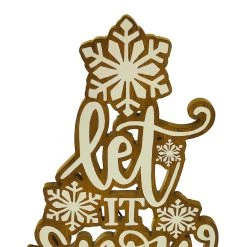 Brand new 🧨 16" Let It Snow Tabletop Sign by Ashland® 🎉 -Ashland Sales 10699512 2