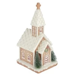 Budget 😀 8.5" Gingerbread Church Tabletop Accent by Ashland® 💯 -Ashland Sales 10699521 2
