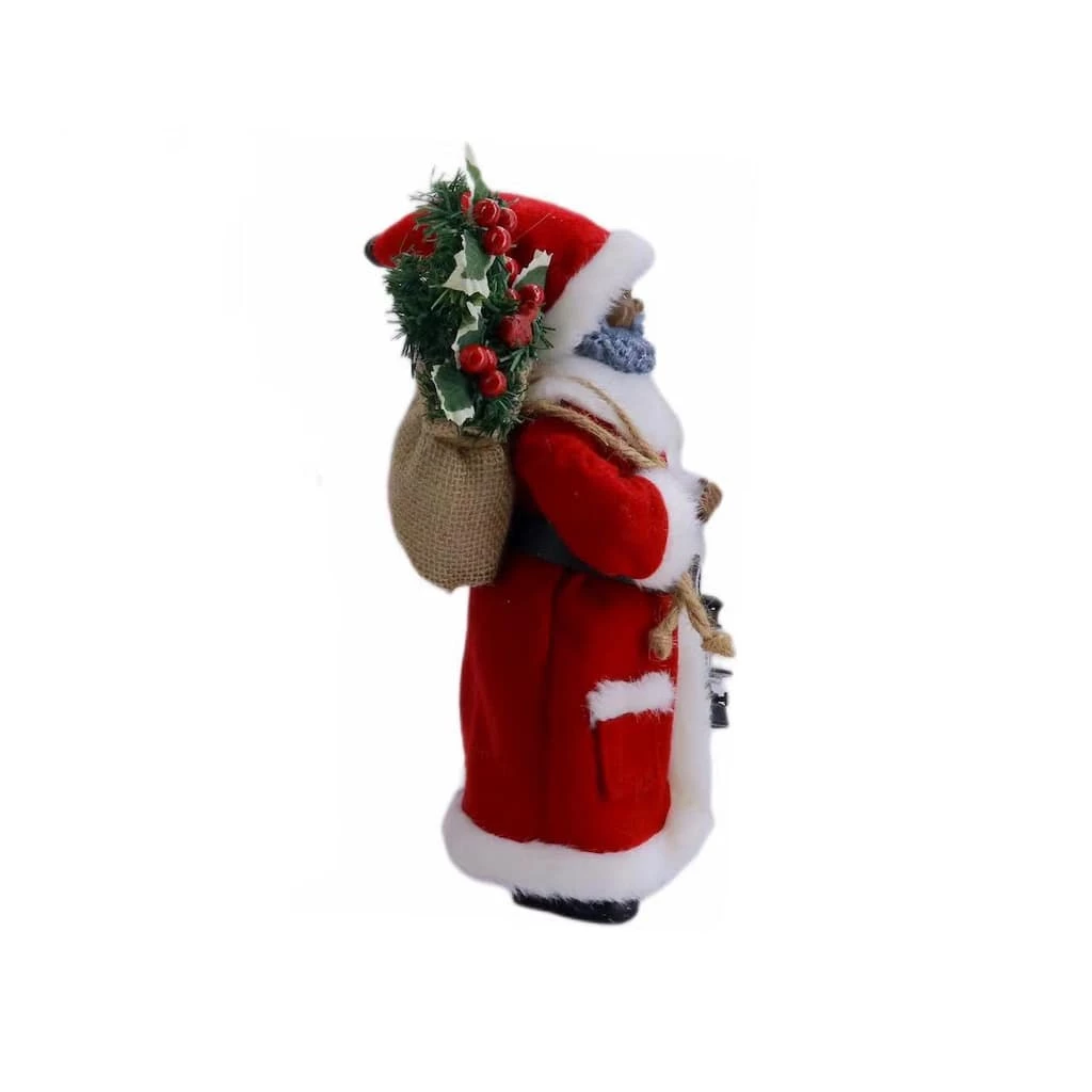 Wholesale ❤️ 11" Traditional Santa with Lamp Figure by Ashland® 🥰 4 Wholesale ❤️ 11" Traditional Santa with Lamp Figure by Ashland® 🥰 - Image 2