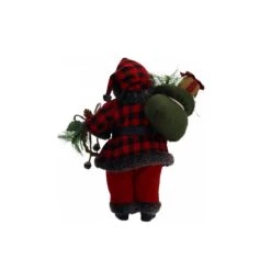 Cheapest 🛒 10.5" Buffalo Check Santa Figure by Ashland® 😉 -Ashland Sales 10699558 3