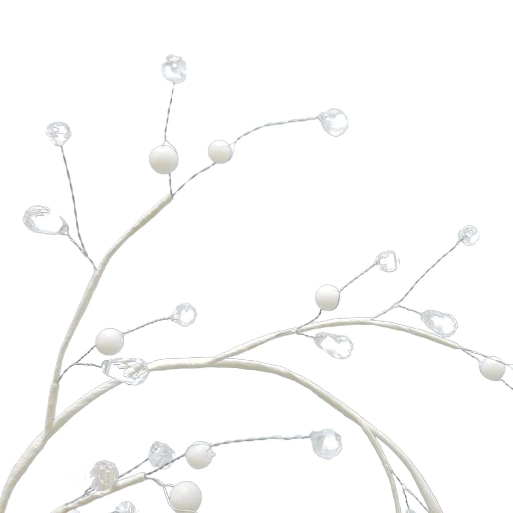 Hot Sale 😀 5ft. White Clear Bead Coiled Garland by Ashland® 🛒 3 Hot Sale 😀 5ft. White Clear Bead Coiled Garland by Ashland® 🛒